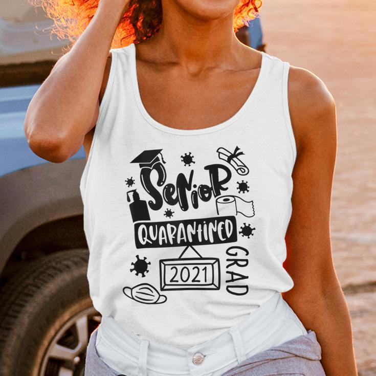 Senior 2021 Graduate 12th Grade Quarantine Senior Graduation Unisex Tank Top