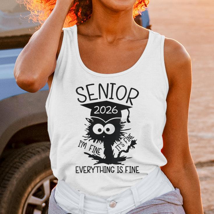 Senior 2026 High School College Graduation Year Class Of 26 Unisex Tank Top