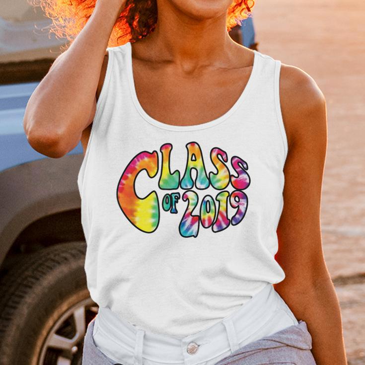 Senior Class Of 2019 Boho Tie Dye Graduation Unisex Tank Top