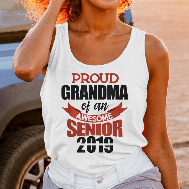 Senior Class Of 2019 Tshirt Graduation Awesome Grandma Unisex Tank Top