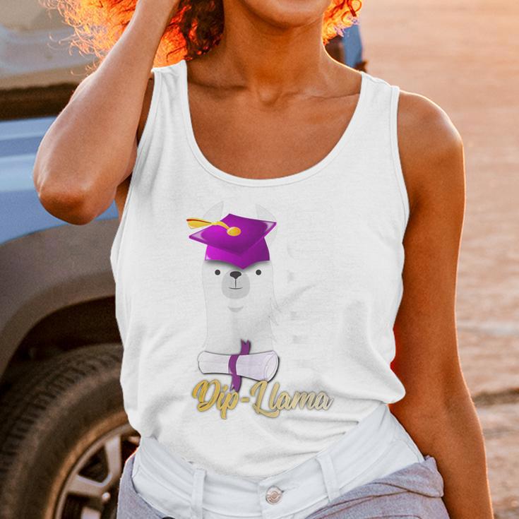 Senior Graduation 2020 Got My Dip-Llama Diploma Llama Pun Unisex Tank Top
