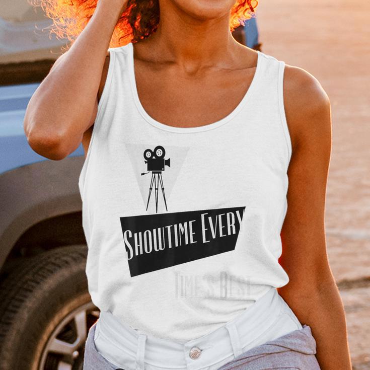 Showtime Every Moment Cinema Nostalgia Film Buff Humor Unisex Tank Top