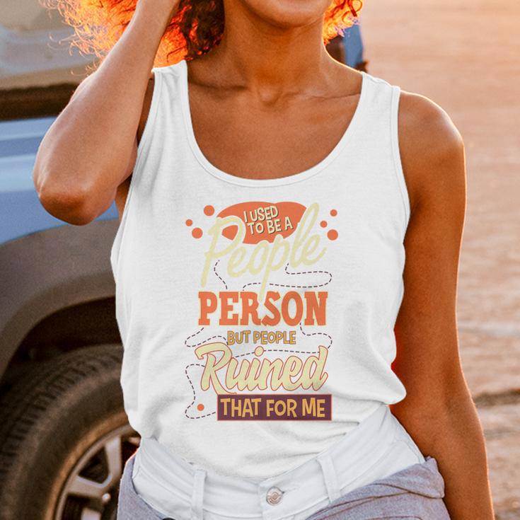 I Used To Be a People Person Antisocial Introvert Premium Unisex Tank Top I Used To Be a People Person Antisocial Introvert Premium Unisex Tank Top