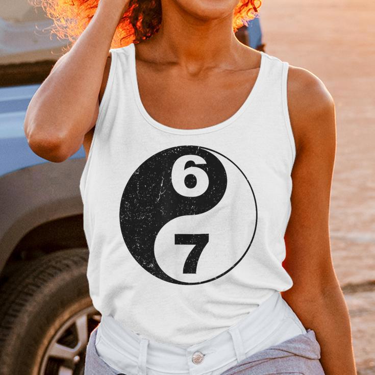 Vintage 6 7 Yin Yang Namaste Six Seven Nostalgia Unisex Tank Top Vintage 6 7 Yin Yang Namaste Six Seven Nostalgia Unisex Tank Top