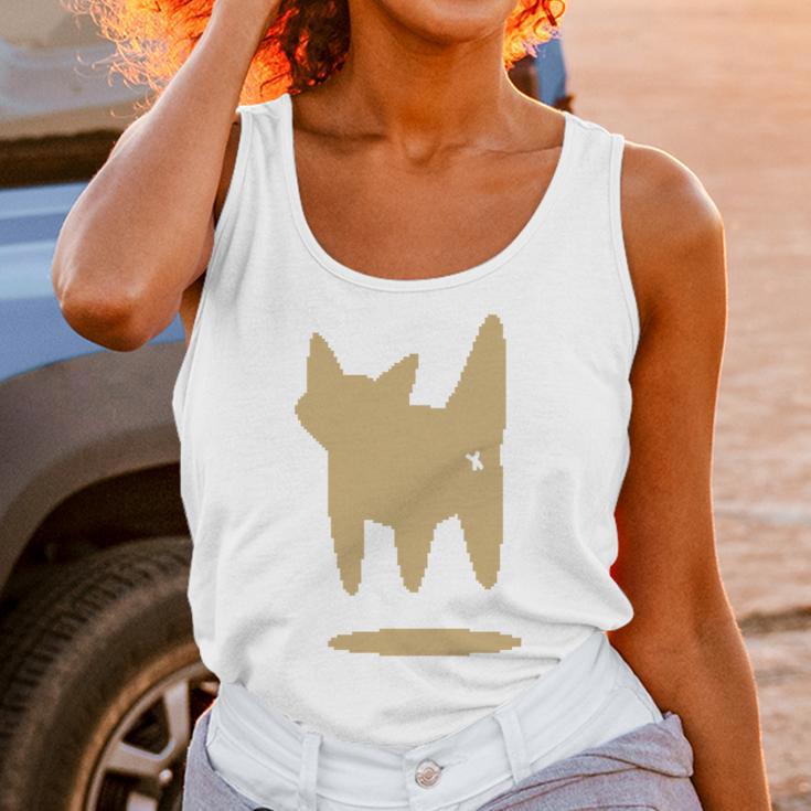Yk2 Cat With Tomboy Tail 90s Nostalgia Downtown Indie Unisex Tank Top