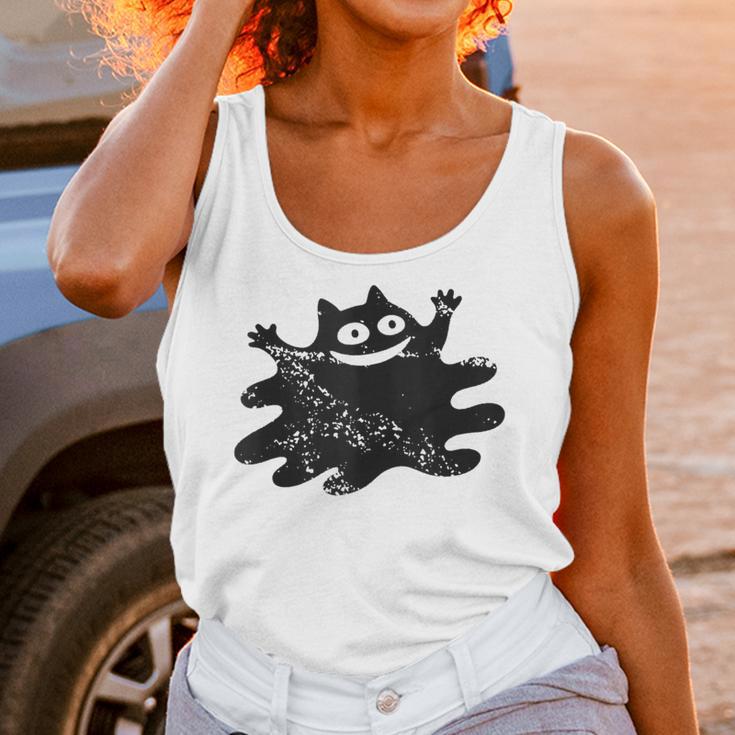 Yk2 Grunge Scary Cat With Tail Tomboy 90s Nostalgia Indie Unisex Tank Top