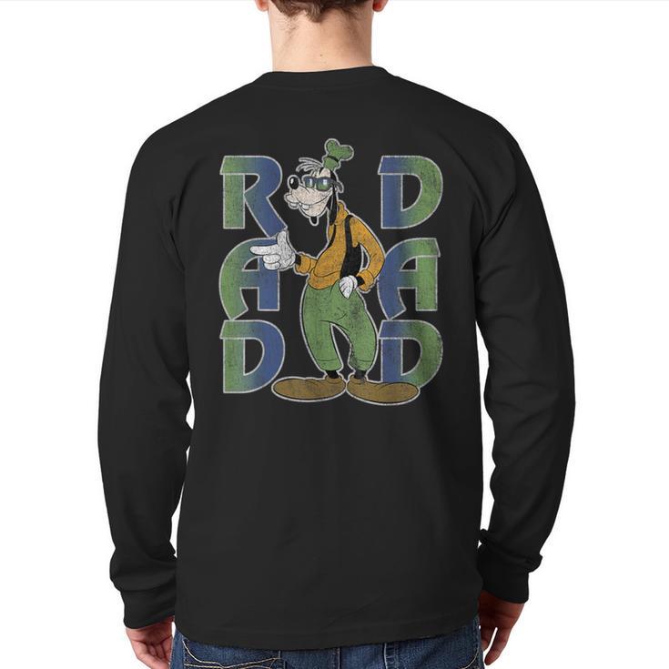 Disney Goofy Rad Dad Long Sleeve T-Shirt Back Print
