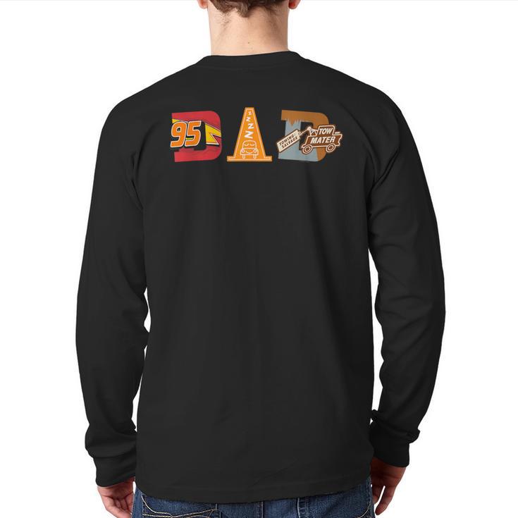 Disney And Pixar’s Cars Cozy Cone Dad Father’s Day Birthday Long Sleeve T-Shirt Back Print