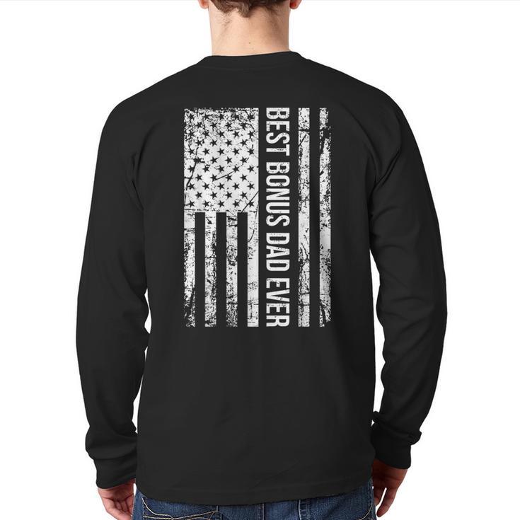 Step Dad Long Sleeve T-Shirt Back Print