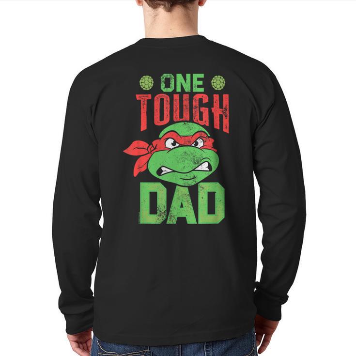 Teenage Mutant Ninja Turtles Father's Day One Tough Dad Long Sleeve T-Shirt Back Print
