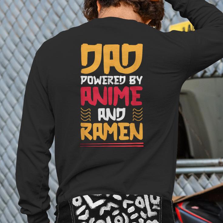 Anime Fathers Day Japanese Manga Otaku Kawaii Anime Dad Long Sleeve T-Shirt Back Print Anime Fathers Day Japanese Manga Otaku Kawaii Anime Dad Long Sleeve T-Shirt Back Print