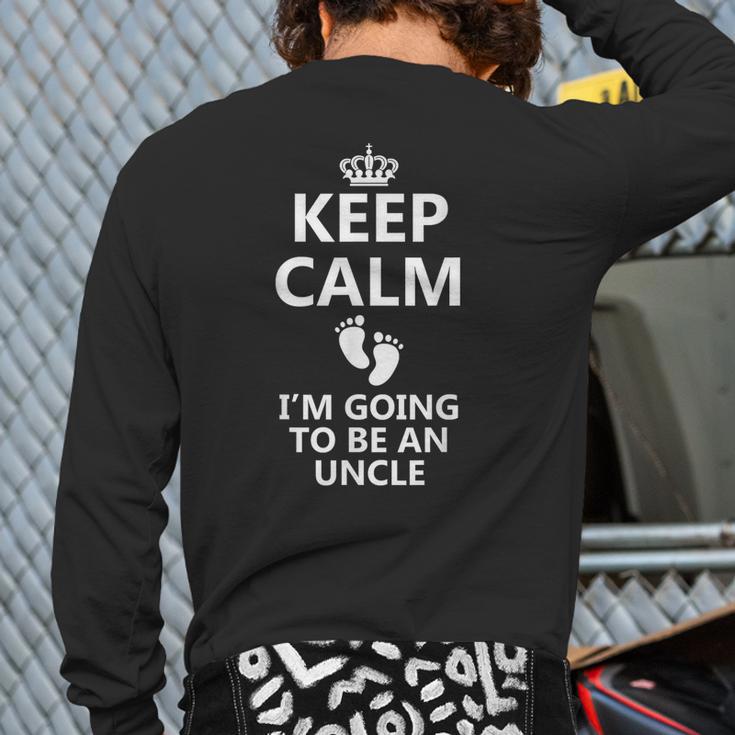 Best Uncle Art For Men Dad Pregnancy Reveal New Uncle To Be Long Sleeve T-Shirt Back Print Best Uncle Art For Men Dad Pregnancy Reveal New Uncle To Be Long Sleeve T-Shirt Back Print