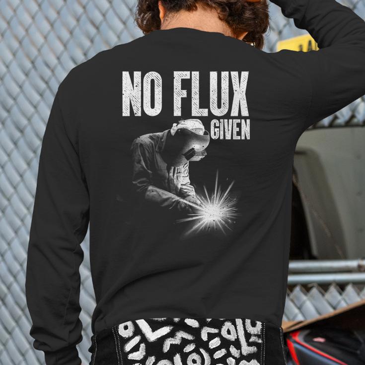 Best Welding Art For Men Dad Welder Arc Welding Metal Worker Small Long Sleeve T-Shirt Back Print