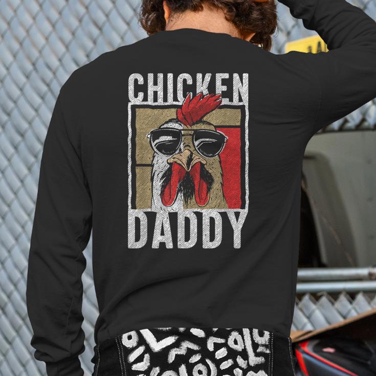 Chicken Daddy a Fun For Every Rooster In The Basket Long Sleeve T-Shirt Back Print