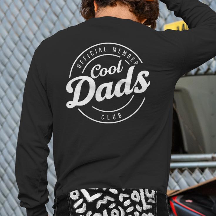 Cool Dad Shirt Cool Dads Club T-Shirt Long Sleeve T-Shirt Back Print Cool Dad Shirt Cool Dads Club T-Shirt Long Sleeve T-Shirt Back Print