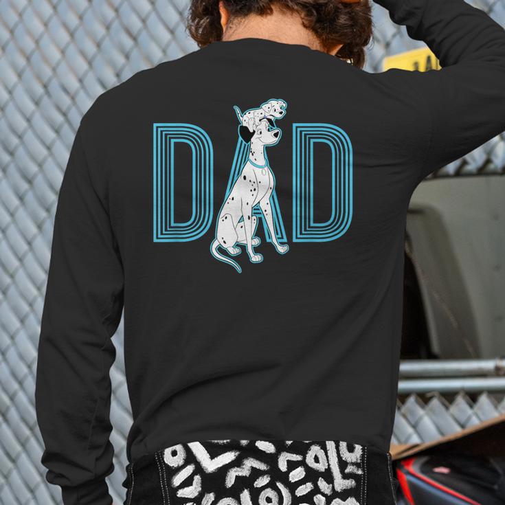 Disney 101 Dalmatians Pongo And Penny Dad Long Sleeve T-Shirt Back Print Disney 101 Dalmatians Pongo And Penny Dad Long Sleeve T-Shirt Back Print