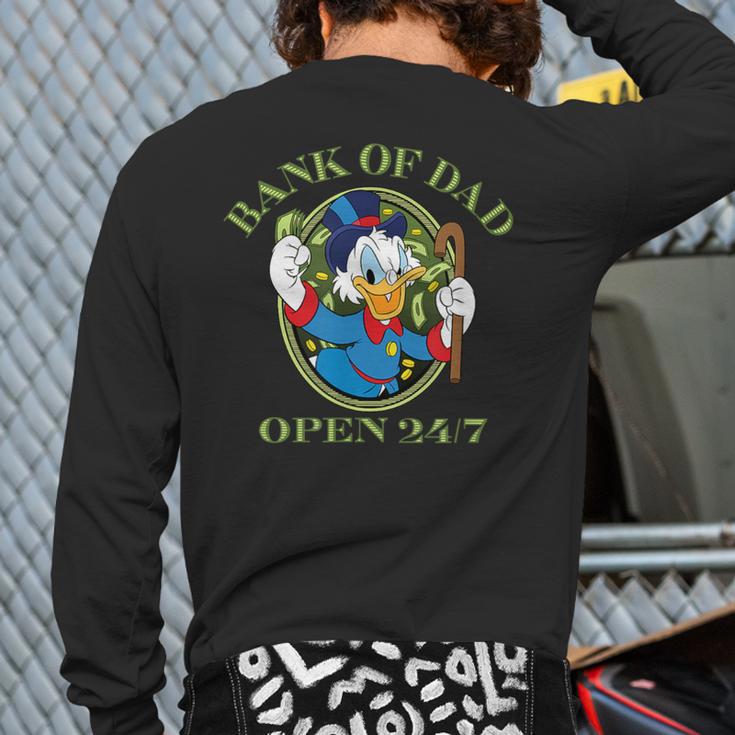 Disney DuckTales Bank Of Dad Small Long Sleeve T-Shirt Back Print Disney DuckTales Bank Of Dad Small Long Sleeve T-Shirt Back Print
