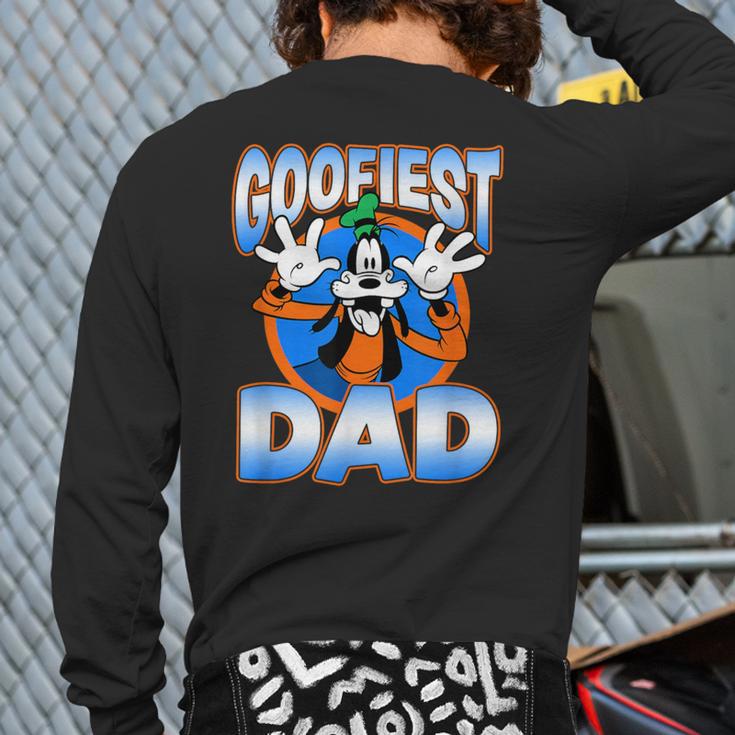 Disney Mickey And Friends Father's Day Goofiest Dad Vintage Long Sleeve T-Shirt Back Print Disney Mickey And Friends Father's Day Goofiest Dad Vintage Long Sleeve T-Shirt Back Print