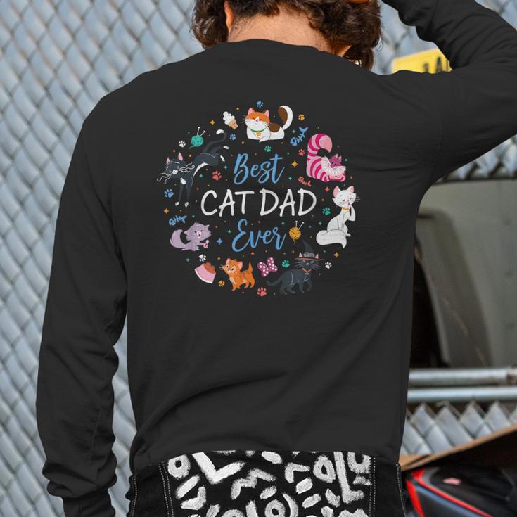 Disney Pet Parent Father’s Day Disney Cats Best Cat Dad Ever Long Sleeve T-Shirt Back Print Disney Pet Parent Father’s Day Disney Cats Best Cat Dad Ever Long Sleeve T-Shirt Back Print