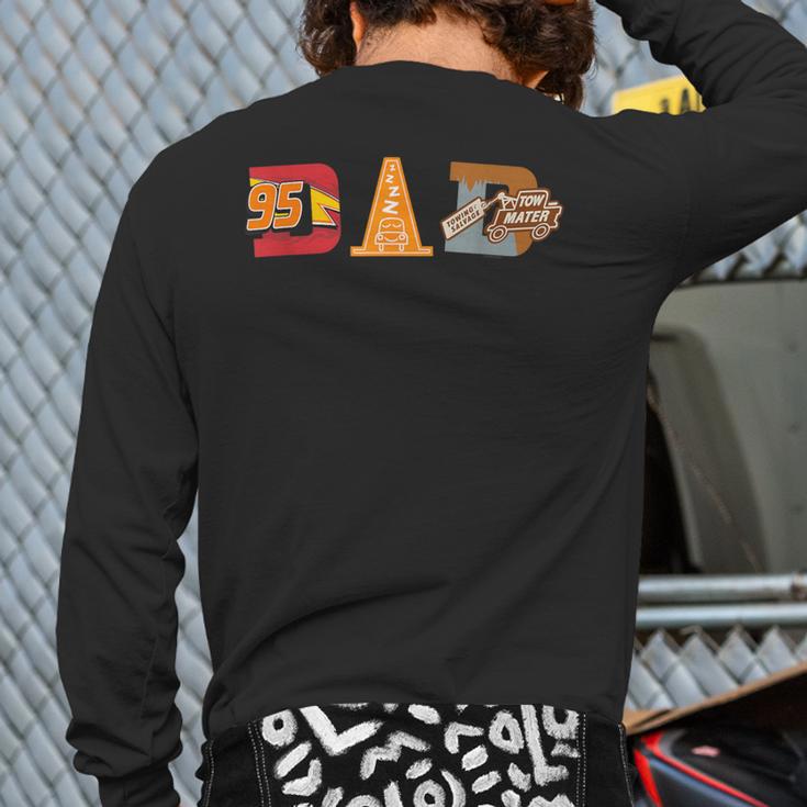 Disney And Pixar’s Cars Cozy Cone Dad Father’s Day Birthday Long Sleeve T-Shirt Back Print