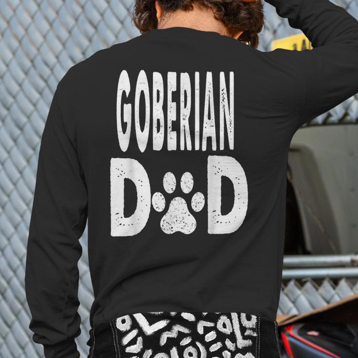 Goberian DAD Dog Owner Men Women Long Sleeve T-Shirt Back Print