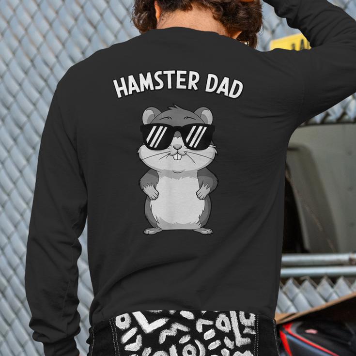 Hamster For Men Dad Boys Animal Hamster Lover Long Sleeve T-Shirt Back Print