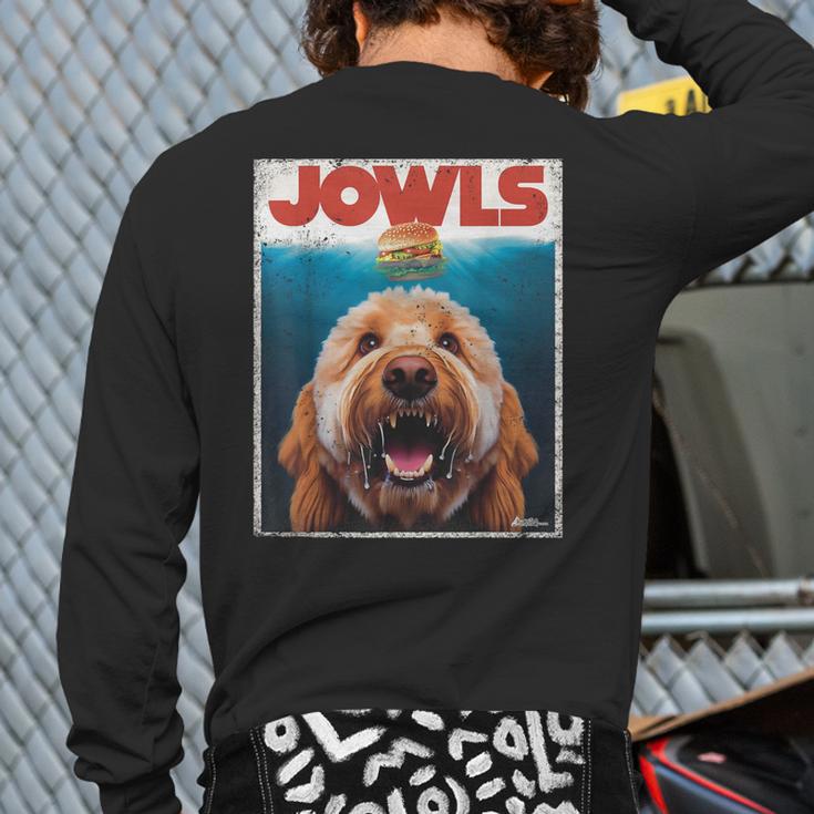 Labradoodle Jowls Tee Fawn Lab Doodle Mom Top Dad Long Sleeve T-Shirt Back Print Labradoodle Jowls Tee Fawn Lab Doodle Mom Top Dad Long Sleeve T-Shirt Back Print