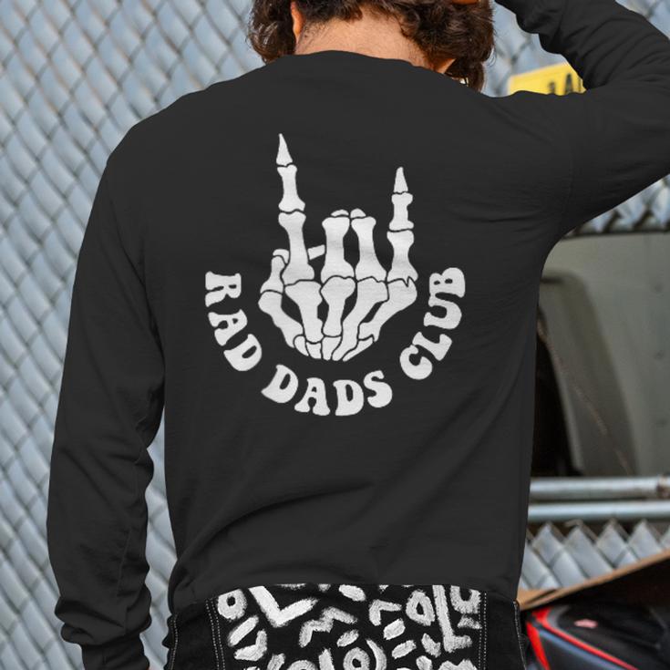 Rad Dads Club Fathers Day Cool Dads Club Long Sleeve T-Shirt Back Print Rad Dads Club Fathers Day Cool Dads Club Long Sleeve T-Shirt Back Print