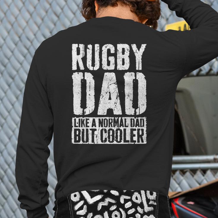 Rugby Dad Shirt Men Fathers Day Rugby Dad Long Sleeve T-Shirt Back Print Rugby Dad Shirt Men Fathers Day Rugby Dad Long Sleeve T-Shirt Back Print