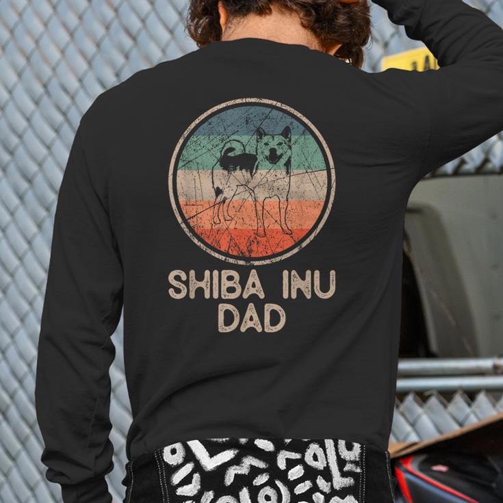 Shiba Inu Dog Vintage Shiba Inu Dad Men Women Long Sleeve T-Shirt Back Print Shiba Inu Dog Vintage Shiba Inu Dad Men Women Long Sleeve T-Shirt Back Print