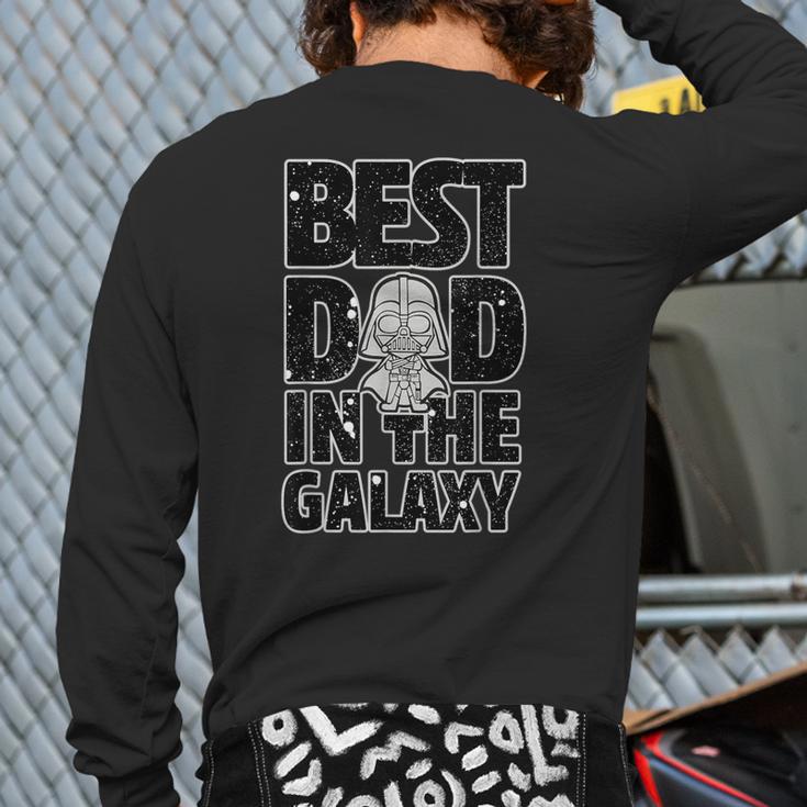 Star Wars Best Dad In The Galaxy Darth Vader Long Sleeve T-Shirt Back Print