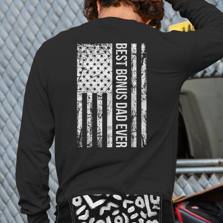 Step Dad Long Sleeve T-Shirt Back Print