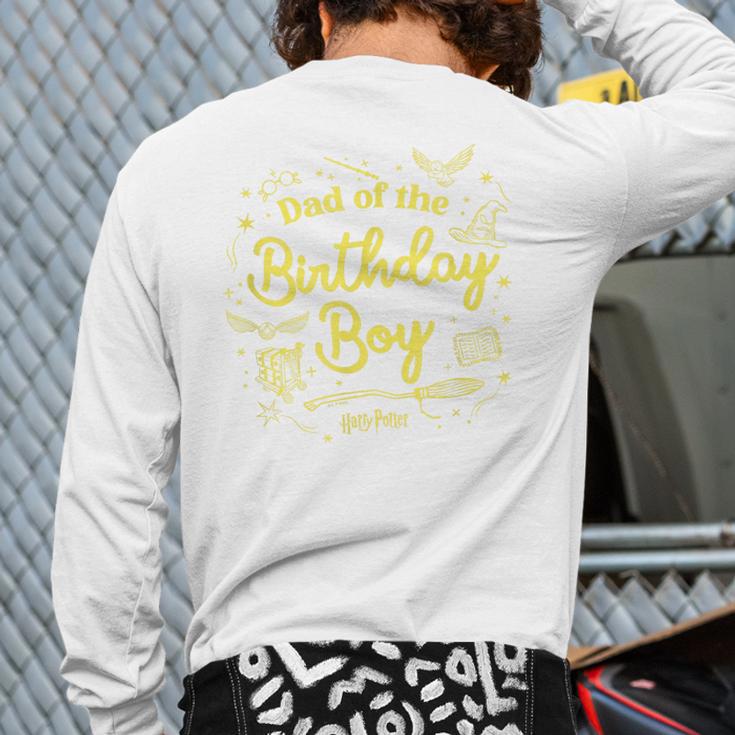 Harry Potter Dad Of The Birthday Boy Magical Things Logo Long Sleeve T-Shirt Back Print