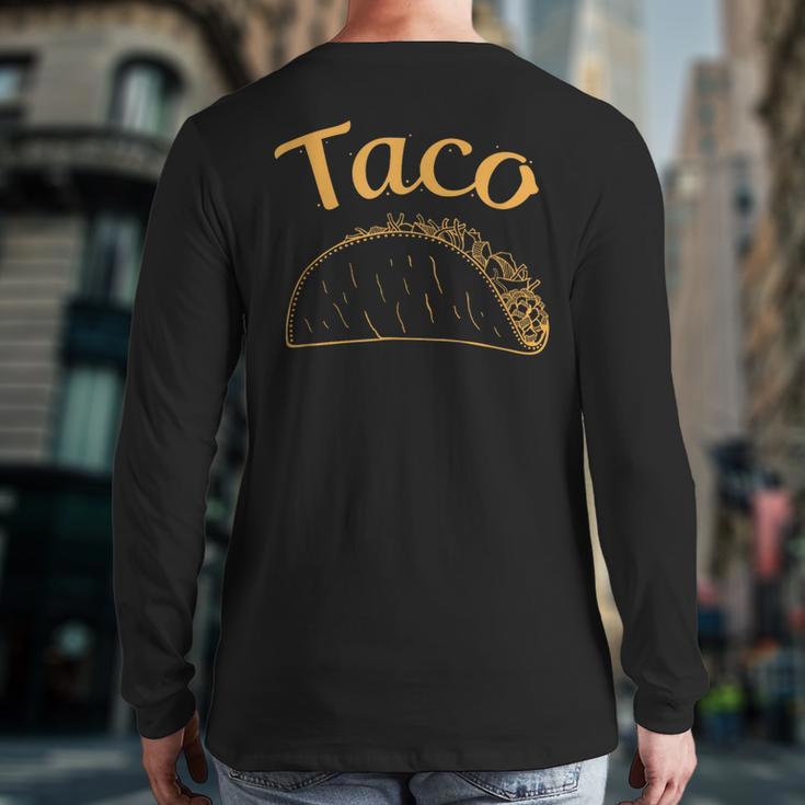 Burrito Taco Taquito Dad Mom Child Baby Matching Family Long Sleeve T-Shirt Back Print Burrito Taco Taquito Dad Mom Child Baby Matching Family Long Sleeve T-Shirt Back Print