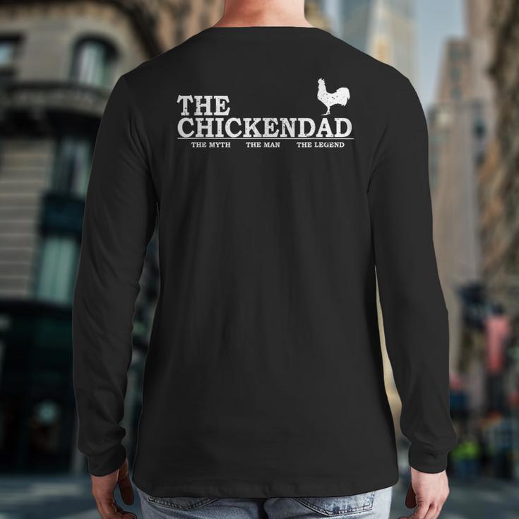 The Chicken Dad Pet Lover Tee Cute T-Shirt Long Sleeve T-Shirt Back Print The Chicken Dad Pet Lover Tee Cute T-Shirt Long Sleeve T-Shirt Back Print