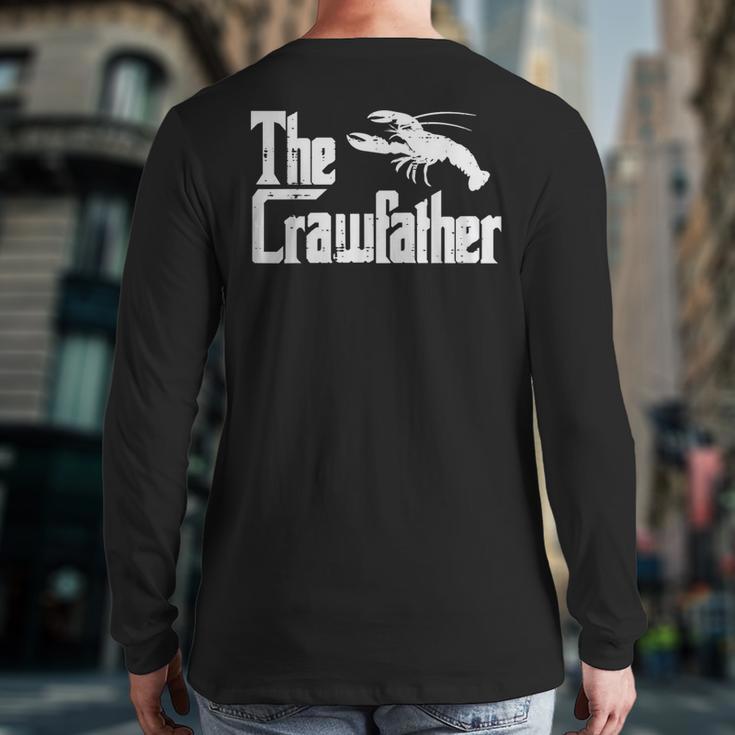 Crawfish The Crawfather Crayfish Parody Dad Papa Men Long Sleeve T-Shirt Back Print Crawfish The Crawfather Crayfish Parody Dad Papa Men Long Sleeve T-Shirt Back Print