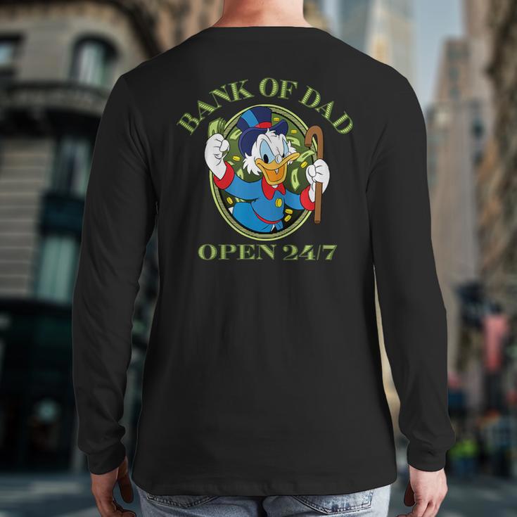 Disney DuckTales Bank Of Dad Small Long Sleeve T-Shirt Back Print Disney DuckTales Bank Of Dad Small Long Sleeve T-Shirt Back Print