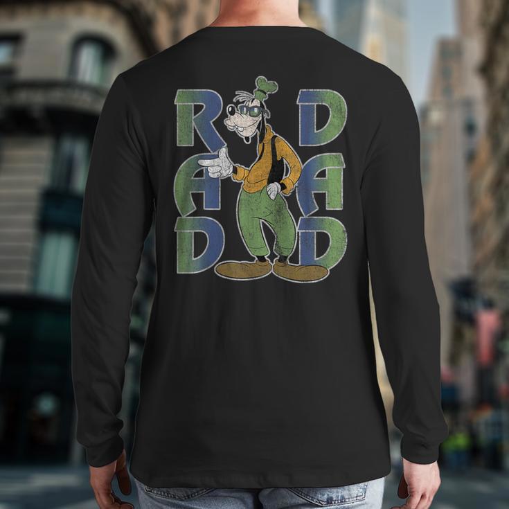 Disney Goofy Rad Dad Long Sleeve T-Shirt Back Print