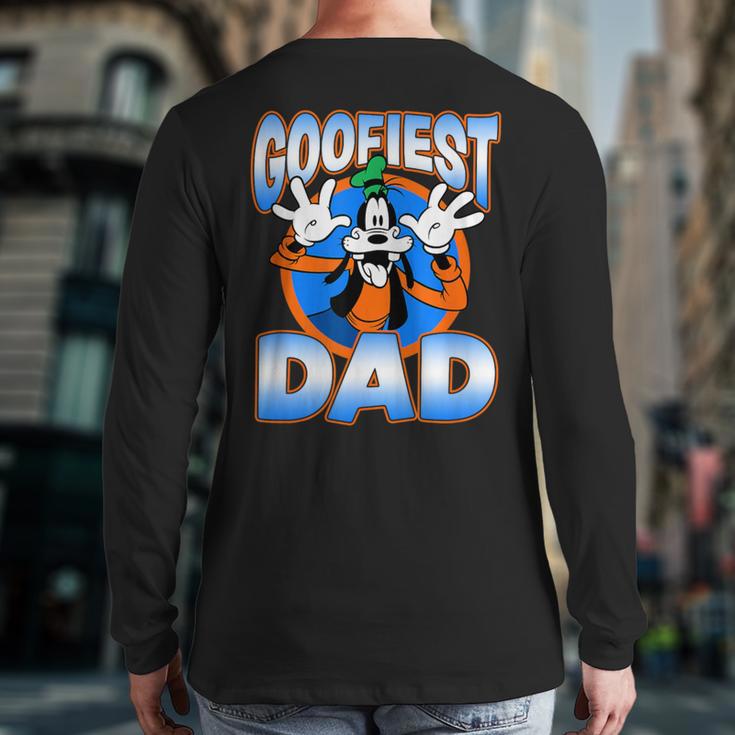 Disney Mickey And Friends Father's Day Goofiest Dad Vintage Long Sleeve T-Shirt Back Print Disney Mickey And Friends Father's Day Goofiest Dad Vintage Long Sleeve T-Shirt Back Print