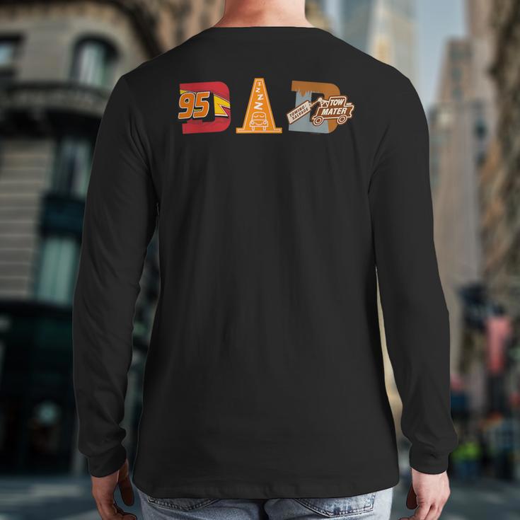 Disney And Pixar’s Cars Cozy Cone Dad Father’s Day Birthday Long Sleeve T-Shirt Back Print