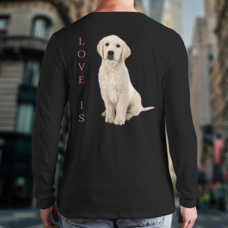 Labrador Retriever Shirt Women Men Lab Mom Dad Dog Tee Long Sleeve T-Shirt Back Print Labrador Retriever Shirt Women Men Lab Mom Dad Dog Tee Long Sleeve T-Shirt Back Print