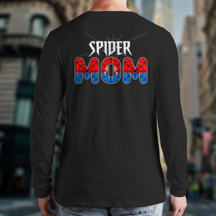Mom And Dad Spider Family Matching Birthday Halloween Long Sleeve T-Shirt Back Print Mom And Dad Spider Family Matching Birthday Halloween Long Sleeve T-Shirt Back Print
