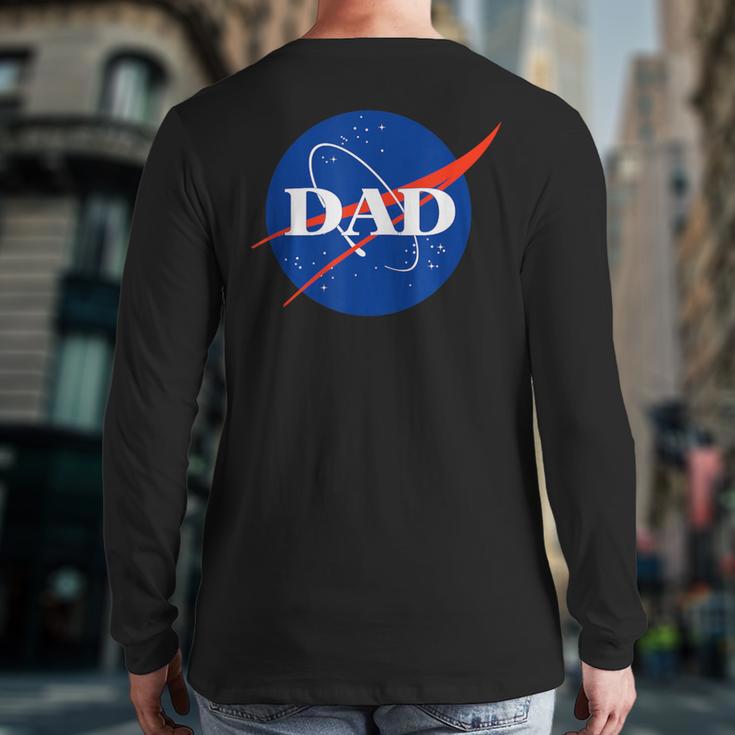 NASA Inspired DAD Meatball Long Sleeve T-Shirt Back Print NASA Inspired DAD Meatball Long Sleeve T-Shirt Back Print