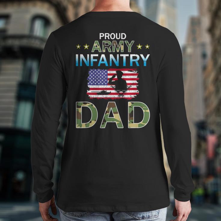Proud Army Dad-Army Infantry Dad Camouflage Graphics Army Long Sleeve T-Shirt Back Print Proud Army Dad-Army Infantry Dad Camouflage Graphics Army Long Sleeve T-Shirt Back Print