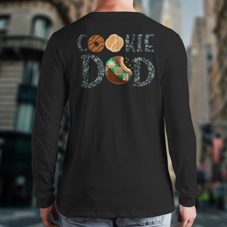 Scout Shirt Cookie Dad Family Girl Troop Leader Long Sleeve T-Shirt Back Print