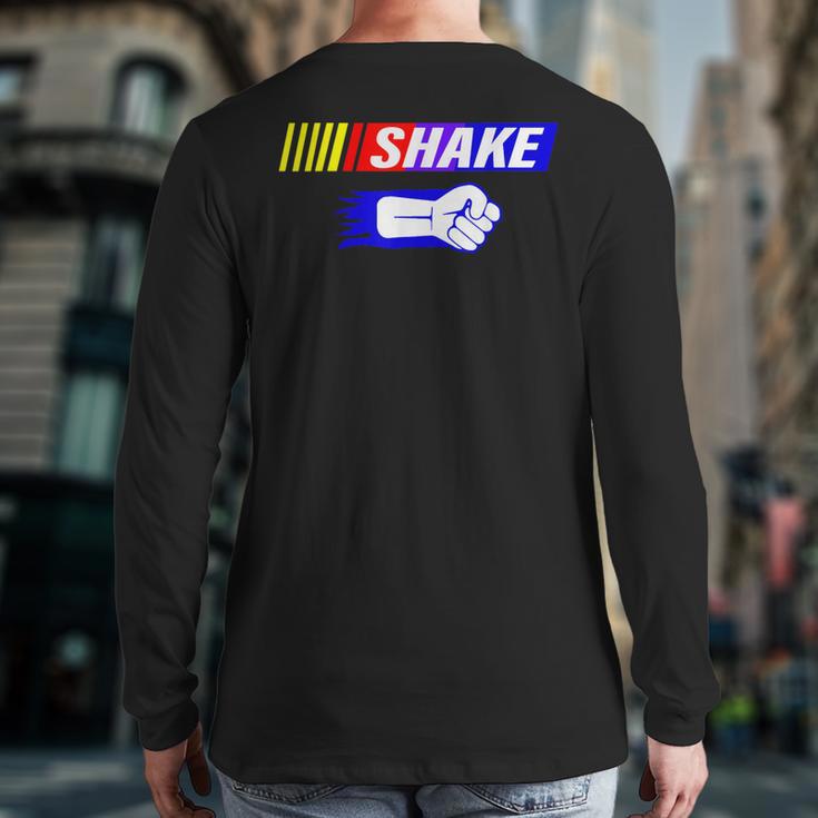 Shake And Bake Family Lover Dad Daughter Son Matching Long Sleeve T-Shirt Back Print