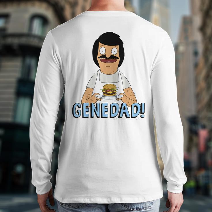 Bob's Burgers Gene Dad Portrait Long Sleeve T-Shirt Back Print