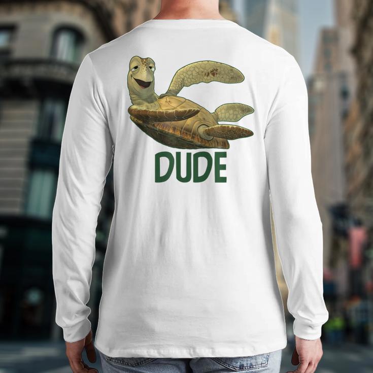 Disney Pixar Finding Nemo Father's Day Dude Cool Dad Poster Long Sleeve T-Shirt Back Print