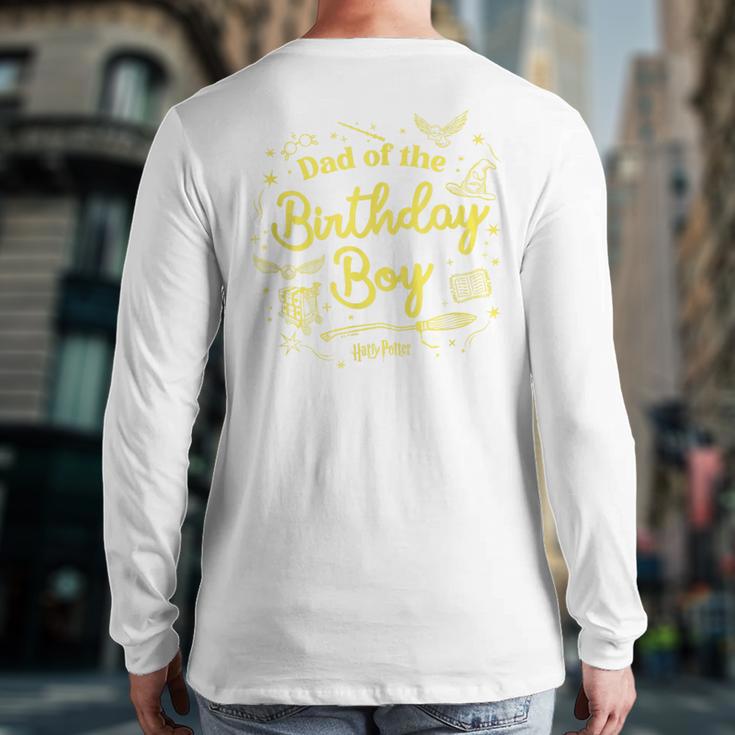 Harry Potter Dad Of The Birthday Boy Magical Things Logo Long Sleeve T-Shirt Back Print
