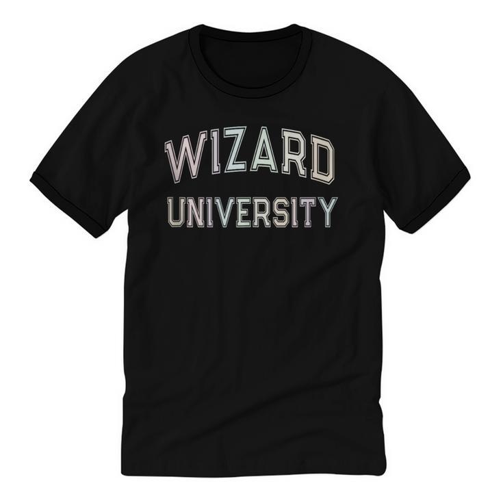 Don'T Call Me WIZARD UNIVERSITY Introvert Sarcastic Unisex Cotton Ringer T-Shirt